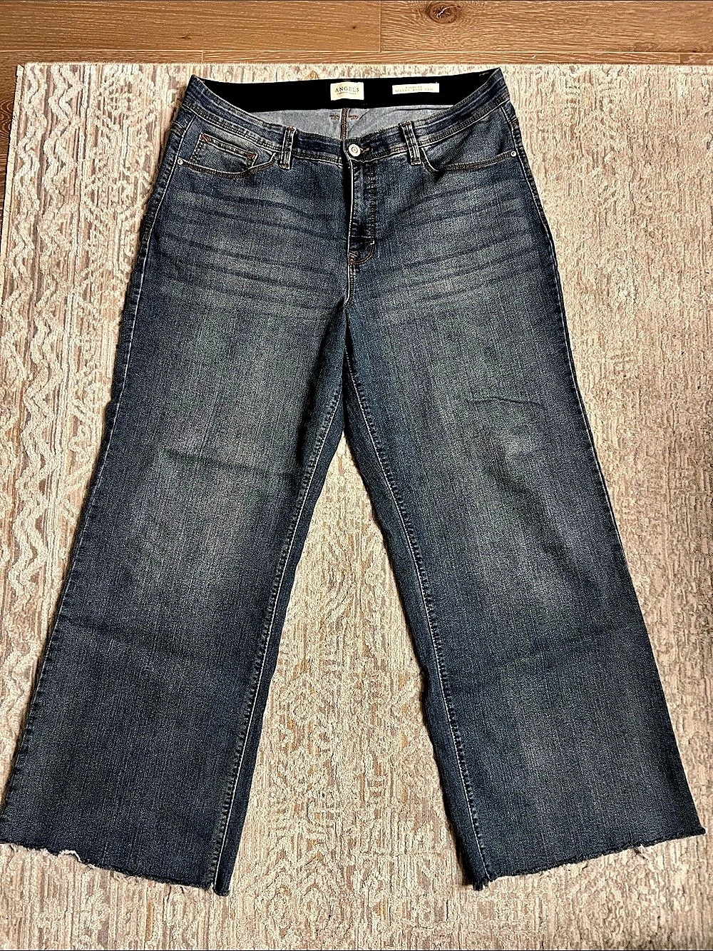 Angels Wide Leg Jeans in Blue Like New